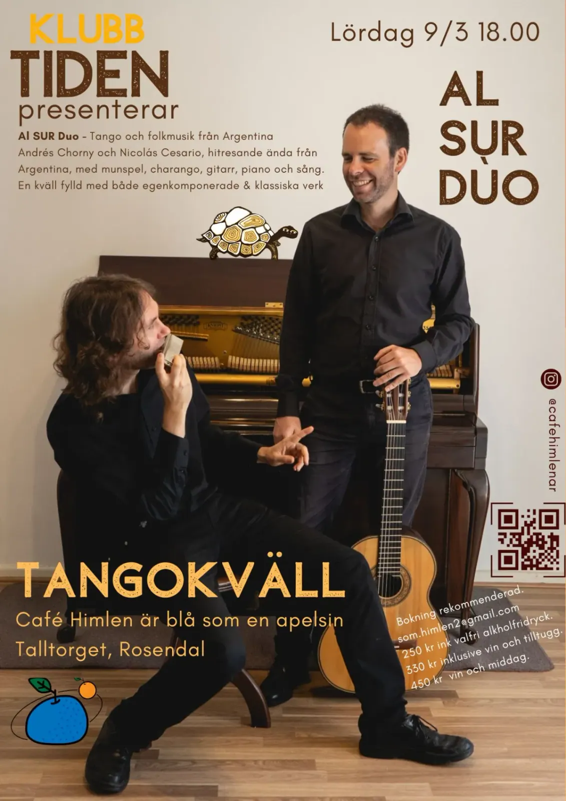 Cartel histórico de Klubb Tiden 4