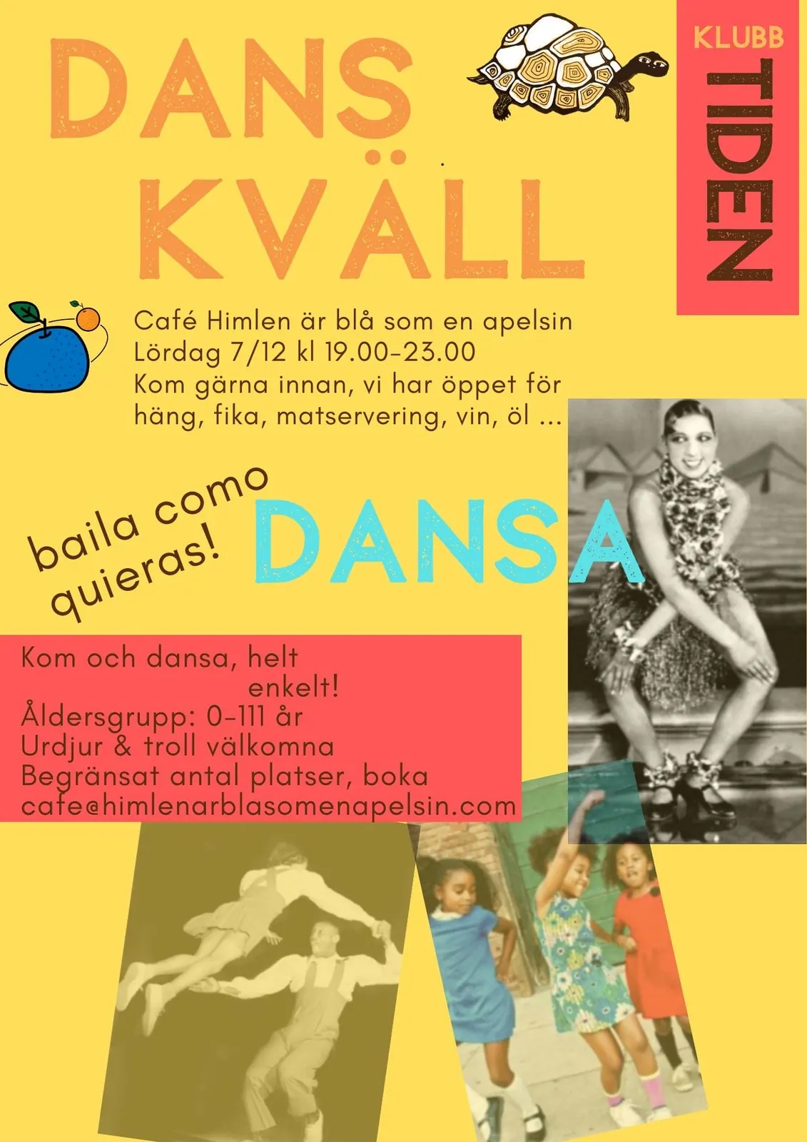 Cartel histórico de Klubb Tiden 6