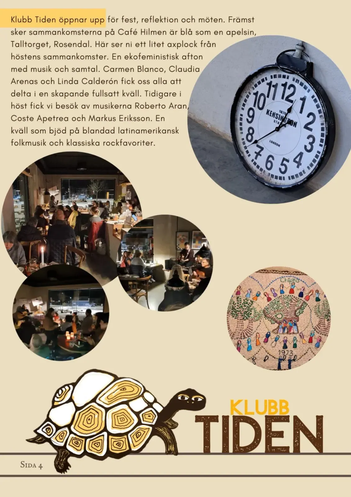 Cartel histórico de Klubb Tiden 8