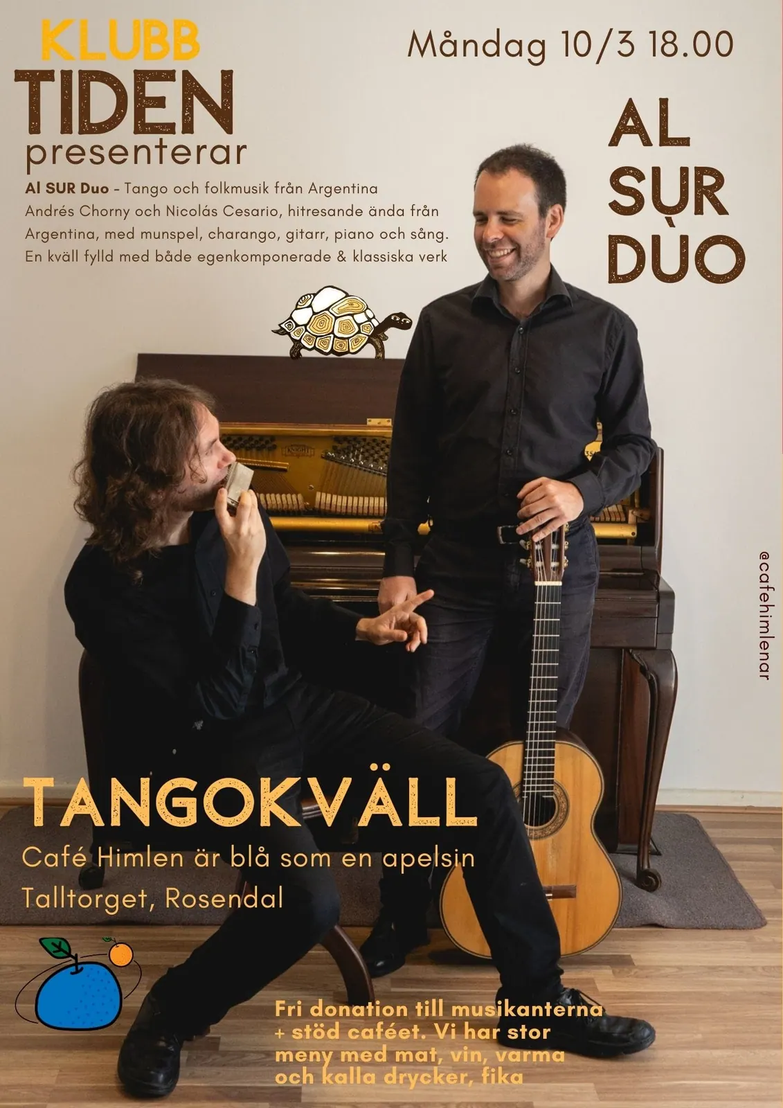 Cartel histórico de Klubb Tiden 15