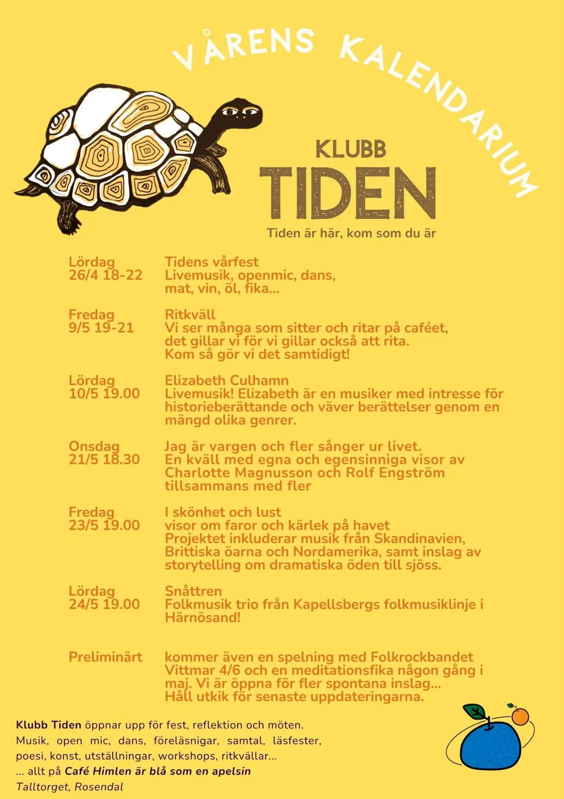 Cartel histórico de Klubb Tiden 20