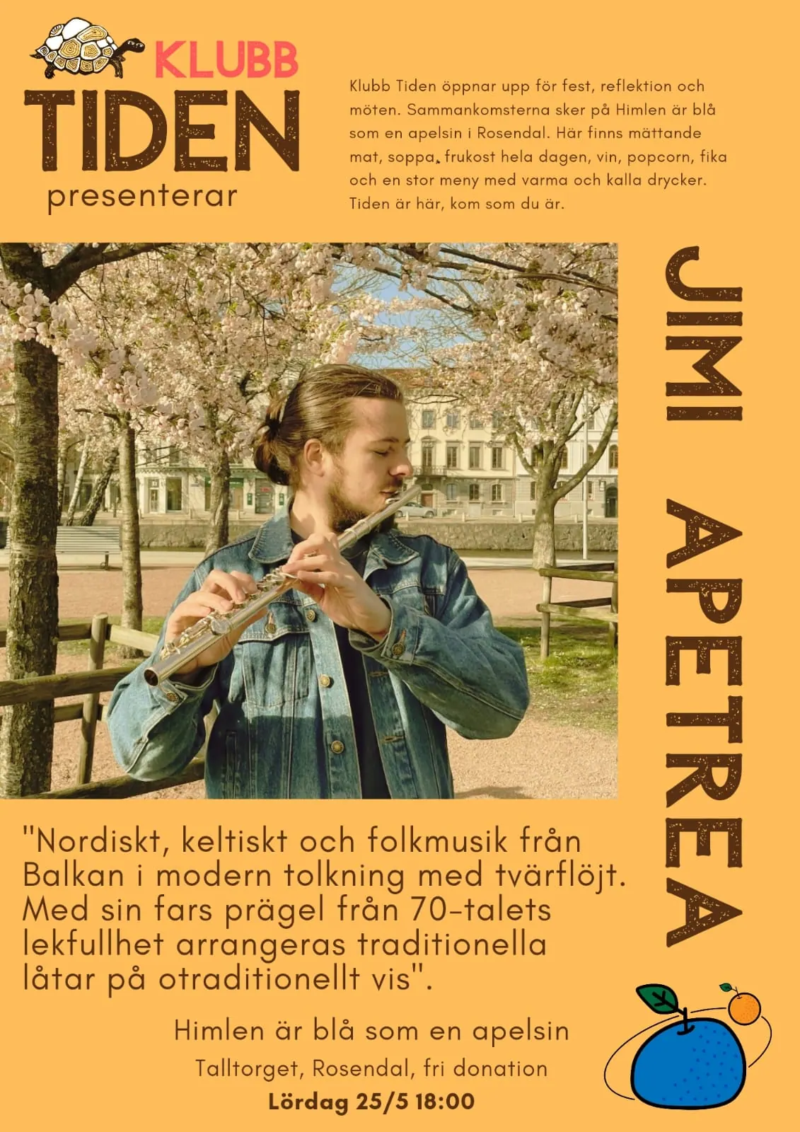 Cartel histórico de Klubb Tiden 22