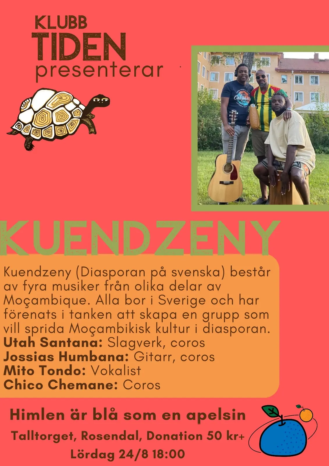 Cartel histórico de Klubb Tiden 24